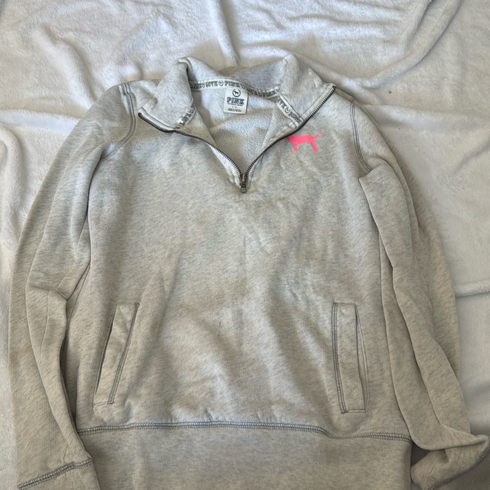 PINK quarter zip